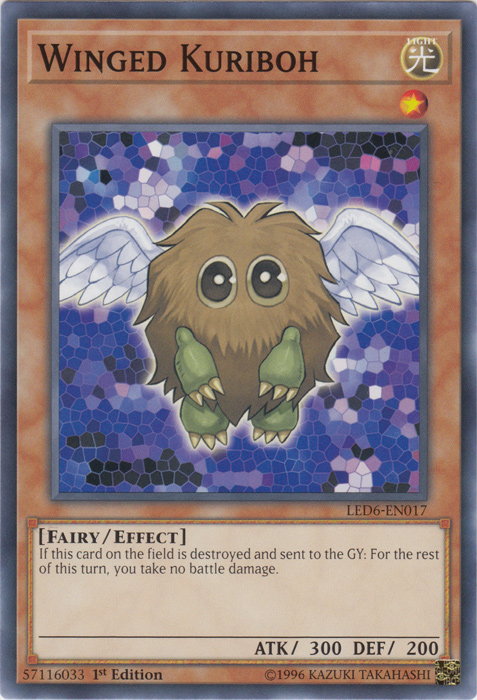 Winged Kuriboh [LED6-EN017] Common | Chromatic Games