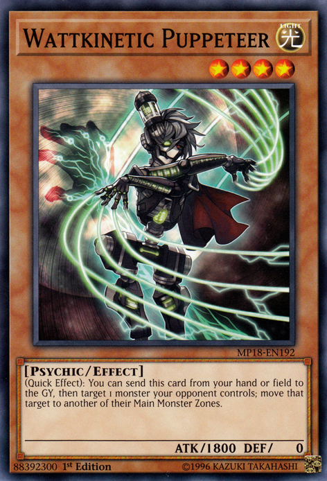 Wattkinetic Puppeteer [MP18-EN192] Common | Chromatic Games