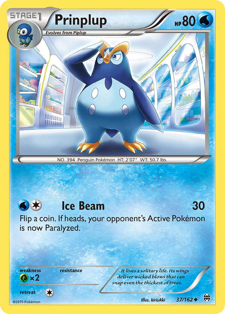 Prinplup (37/162) [XY: BREAKthrough] | Chromatic Games