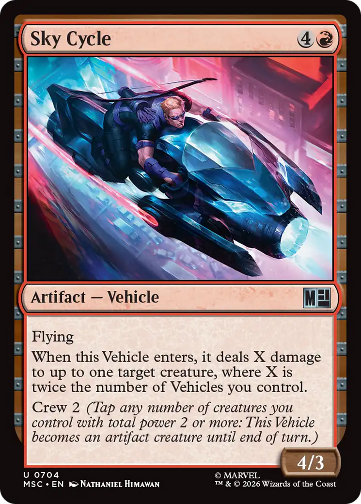 Sky Cycle [Marvel Super Heroes Commander] | Chromatic Games