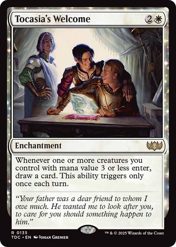 Tocasia's Welcome [Tarkir: Dragonstorm Commander] | Chromatic Games