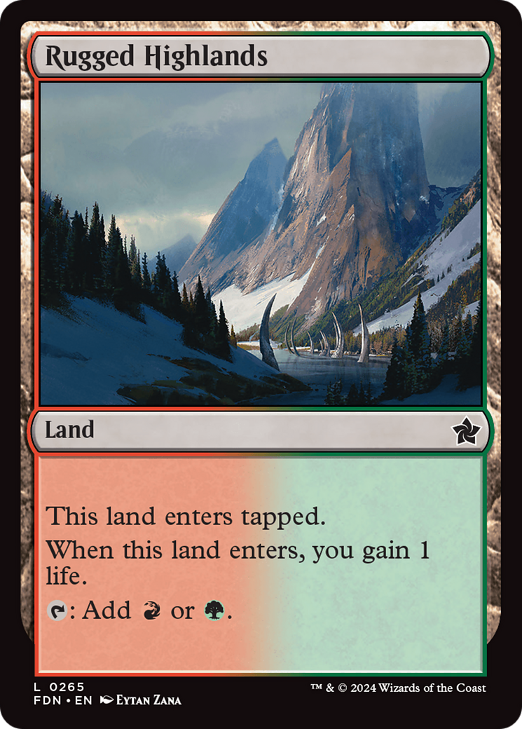 Rugged Highlands [Foundations] | Chromatic Games