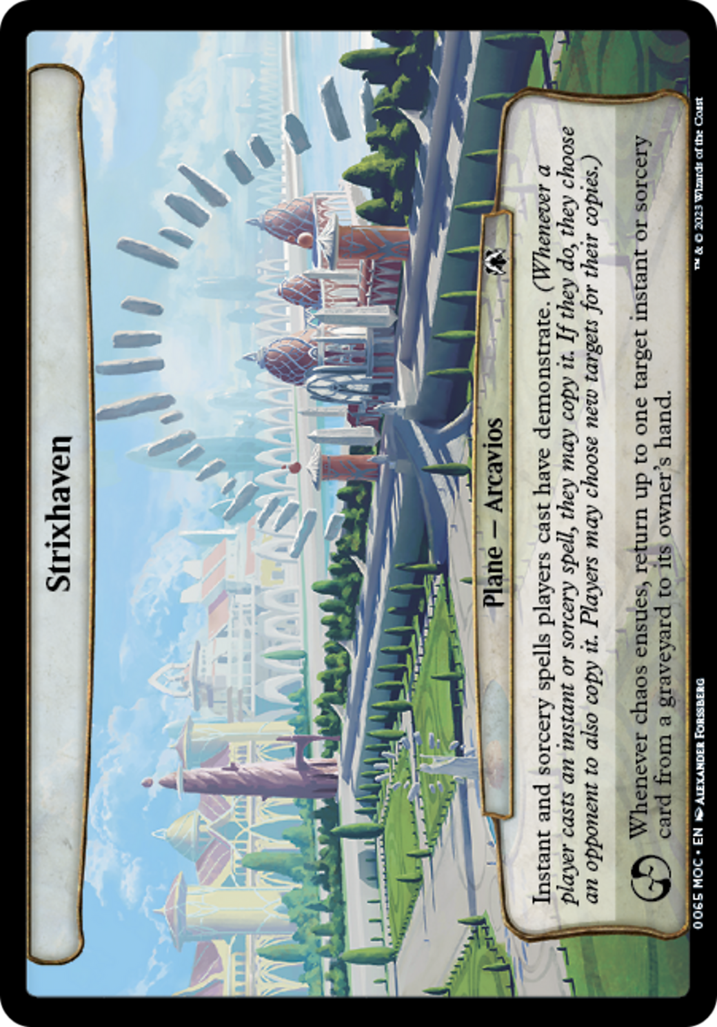 Strixhaven [March of the Machine Commander] | Chromatic Games