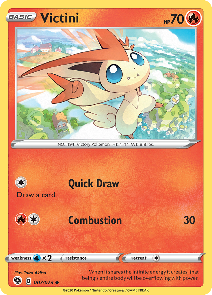 Victini (007/073) [Sword & Shield: Champion's Path] | Chromatic Games