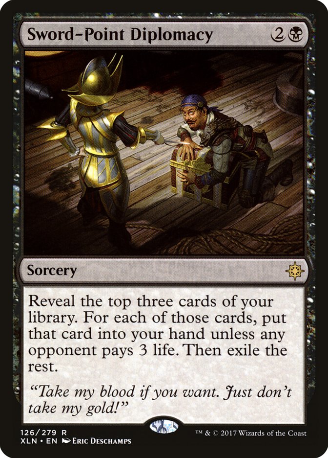 Sword-Point Diplomacy 126/279 (Ixalan)  | Chromatic Games