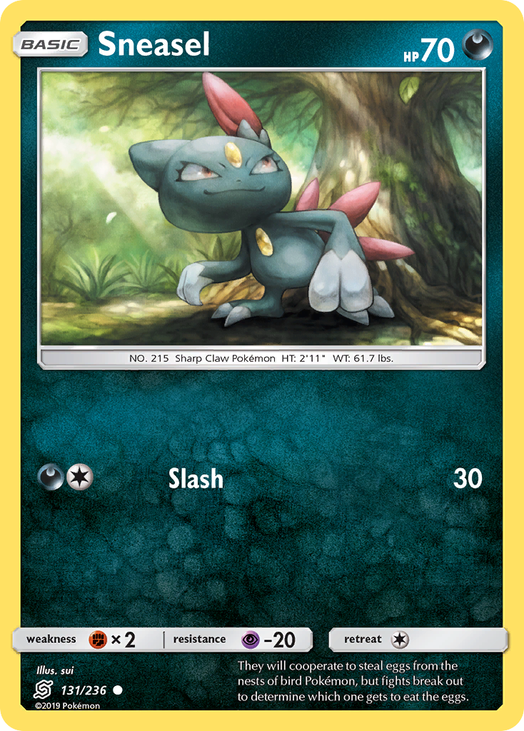 Sneasel (131/236) [Sun & Moon: Unified Minds] | Chromatic Games