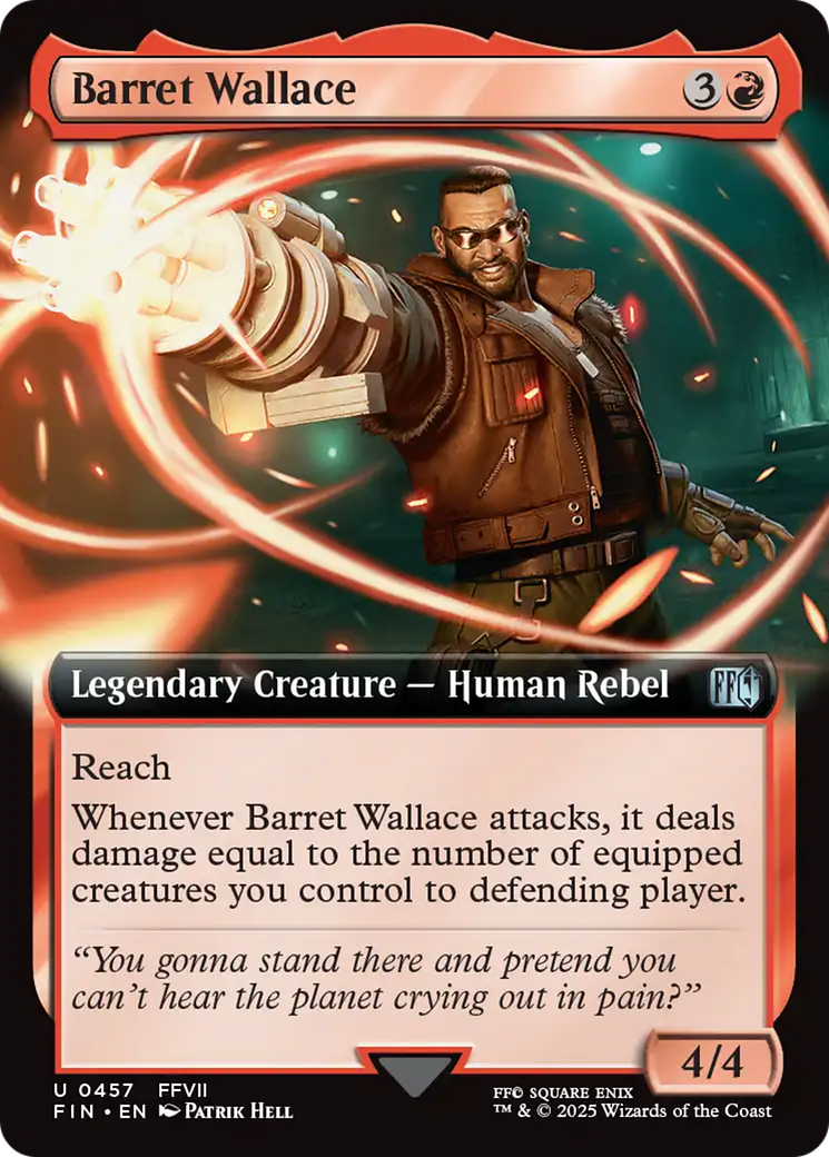 Barret Wallace (Extended Art) [FINAL FANTASY] | Chromatic Games