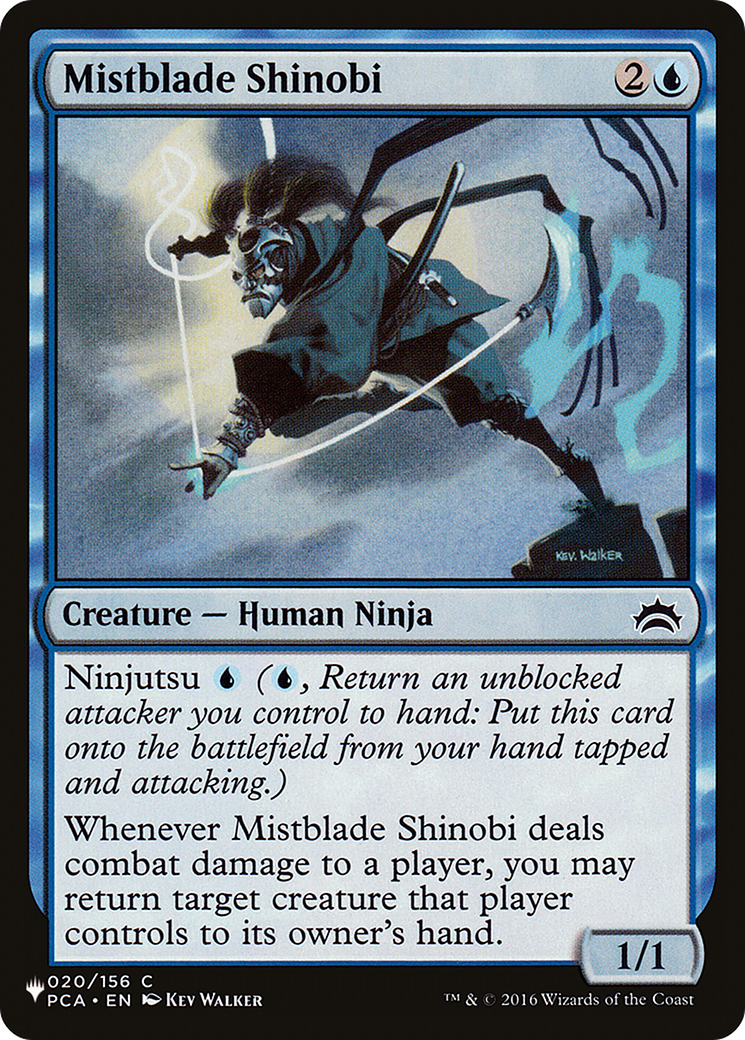 Mistblade Shinobi [The List Reprints] | Chromatic Games