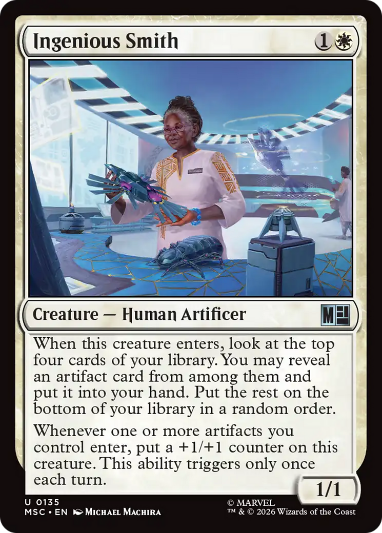 Ingenious Smith (Surge Foil) [Marvel Super Heroes Commander] | Chromatic Games