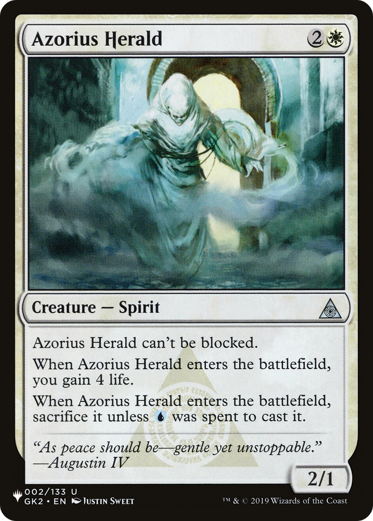 Azorius Herald [The List Reprints] | Chromatic Games