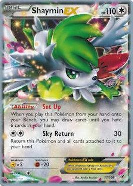 Shaymin EX (77/108) (The Flying Hammer - Rowan Stavenow) [World Championships 2015] | Chromatic Games