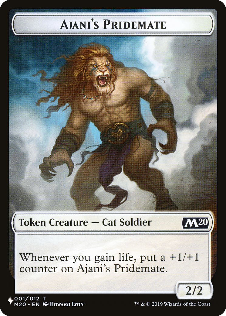 Ajani's Pridemate (FDN) [The List] | Chromatic Games