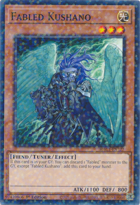Fabled Kushano (Duel Terminal) [HAC1-EN127] Common | Chromatic Games