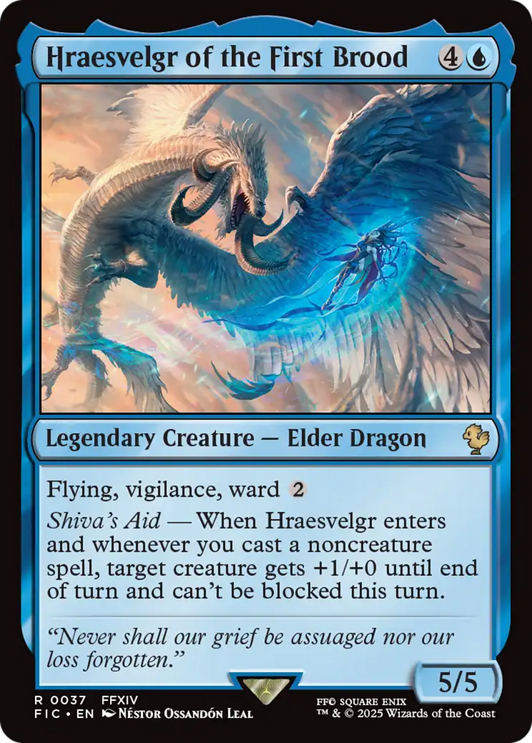 Hraesvelgr of the First Brood [FINAL FANTASY Commander] | Chromatic Games