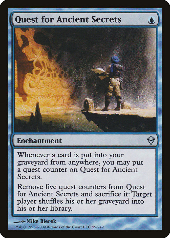 Quest for Ancient Secrets 59/249 (Zendikar)  | Chromatic Games