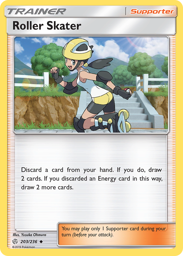 Roller Skater (203/236) [Sun & Moon: Cosmic Eclipse] | Chromatic Games