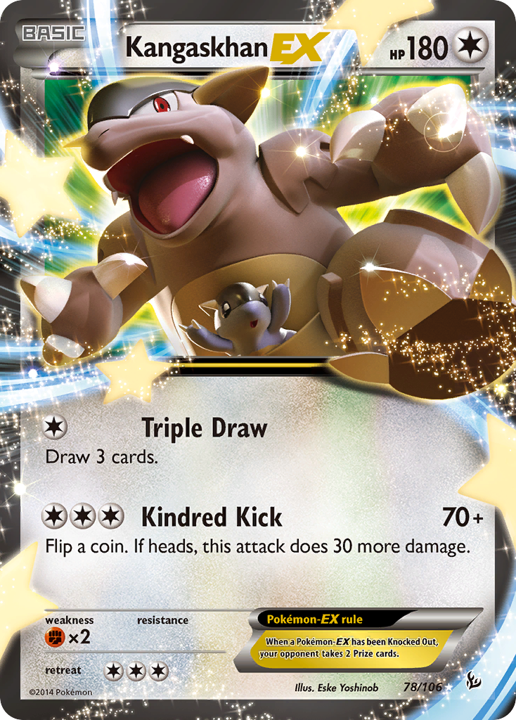 Kangaskhan EX (78/106) [XY: Flashfire] | Chromatic Games