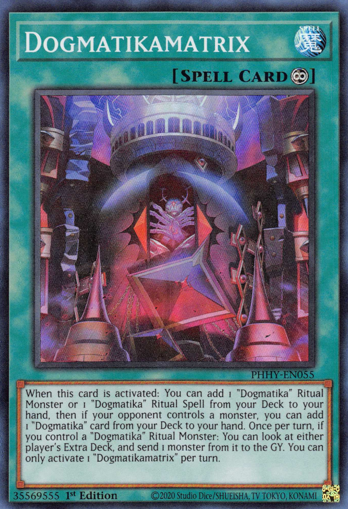 Dogmatikamatrix [PHHY-EN055] Super Rare | Chromatic Games