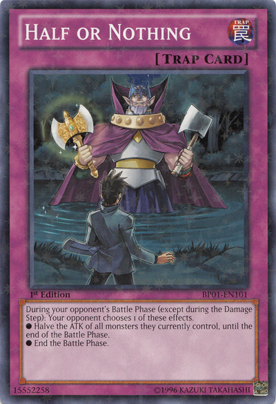 Half or Nothing [BP01-EN101] Starfoil Rare | Chromatic Games