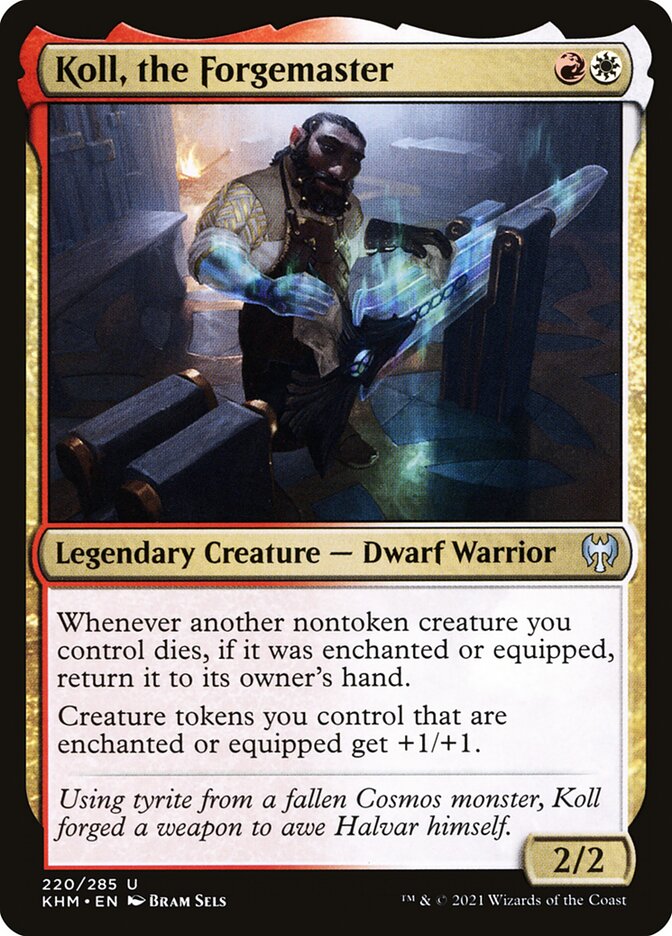 Koll, the Forgemaster 220/285 (Kaldheim)  | Chromatic Games