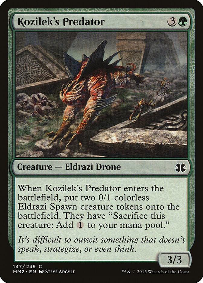 Kozilek's Predator 147/249 (Modern Masters 2015)  | Chromatic Games