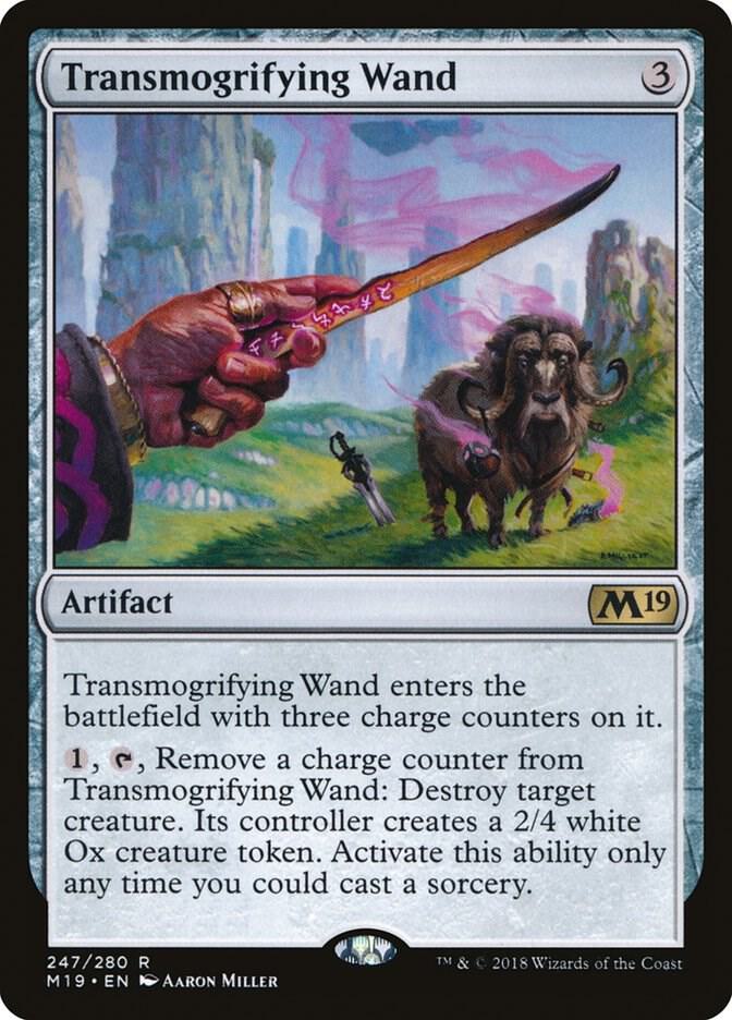 Transmogrifying Wand 247/280 (Core Set 2019)  | Chromatic Games