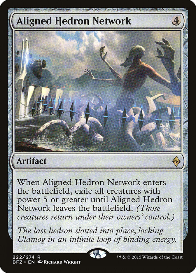 Aligned Hedron Network 222 (Battle for Zendikar)  - Foil | Chromatic Games