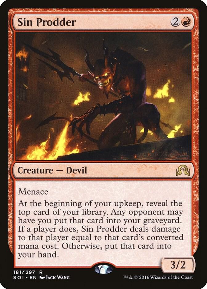 Sin Prodder 181/297 (Shadows over Innistrad)  | Chromatic Games