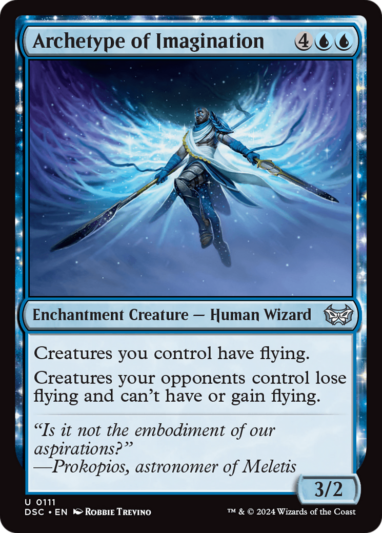 Archetype of Imagination [Duskmourn: House of Horror Commander] | Chromatic Games