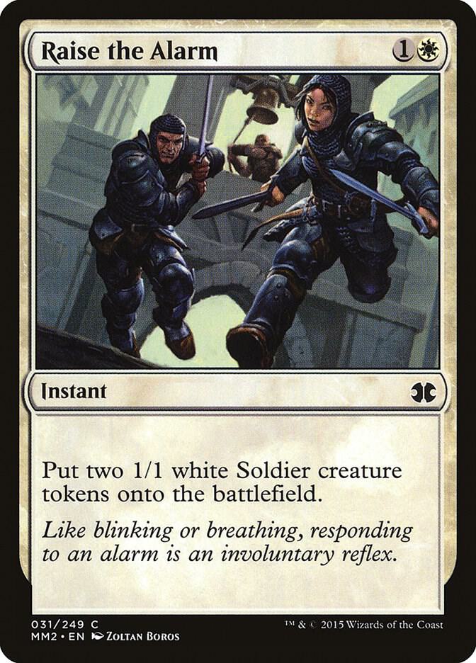 Raise the Alarm 31/249 (Modern Masters 2015)  - Foil | Chromatic Games