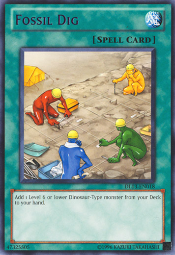 Fossil Dig (Purple) [DL13-EN018] Rare | Chromatic Games