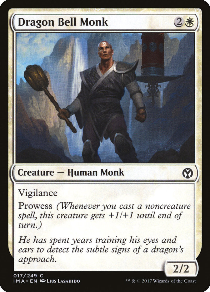 Dragon Bell Monk 17/249 (Iconic Masters)  | Chromatic Games