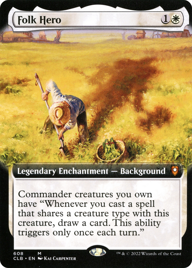 Folk Hero (Surge Foil) [Marvel Super Heroes Commander] | Chromatic Games