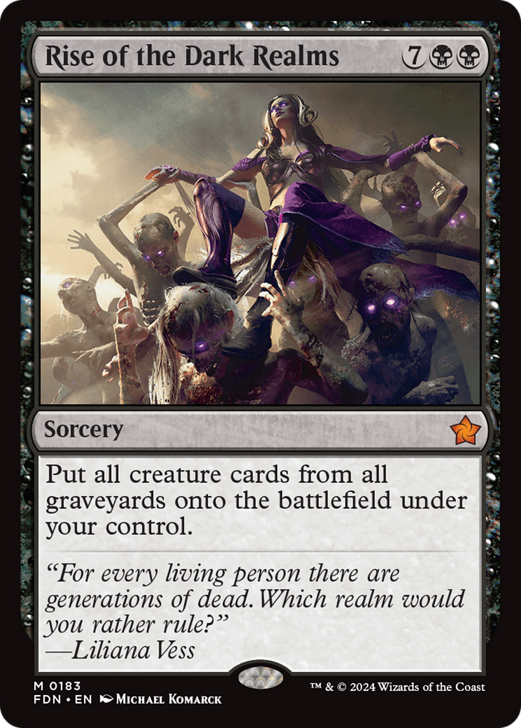Rise of the Dark Realms [Foundations] | Chromatic Games