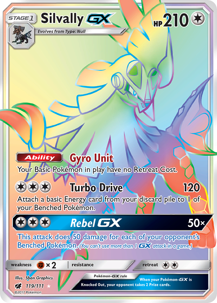 Silvally GX (119/111) [Sun & Moon: Crimson Invasion] | Chromatic Games