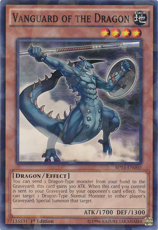 Vanguard of the Dragon [BP03-EN060] Shatterfoil Rare | Chromatic Games