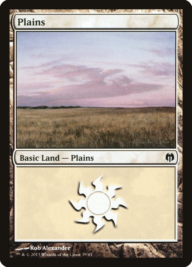 Plains (39) [Duel Decks: Heroes vs. Monsters] | Chromatic Games