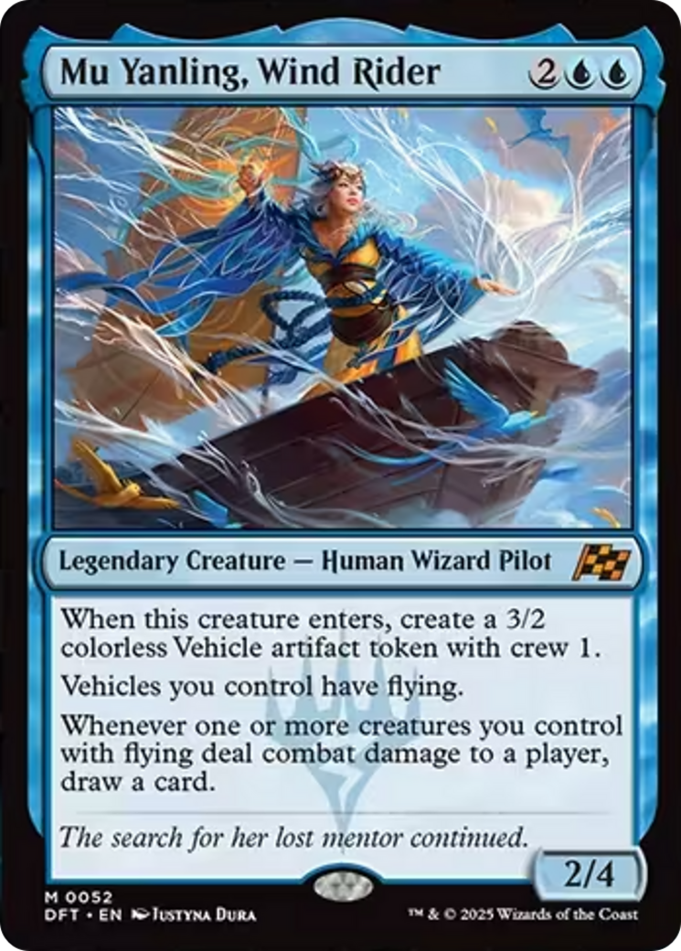 Mu Yanling, Wind Rider [Aetherdrift] | Chromatic Games