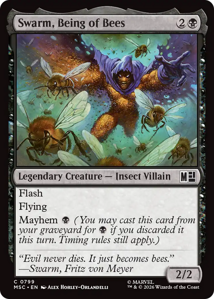 Swarm, Being of Bees [Marvel Super Heroes Commander] | Chromatic Games