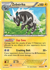 Zebstrika (49/122) [XY: BREAKpoint] | Chromatic Games