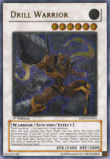 Drill Warrior [ABPF-EN041] Ultimate Rare | Chromatic Games
