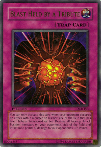 Blast Held by a Tribute [DCR-104] Ultra Rare | Chromatic Games