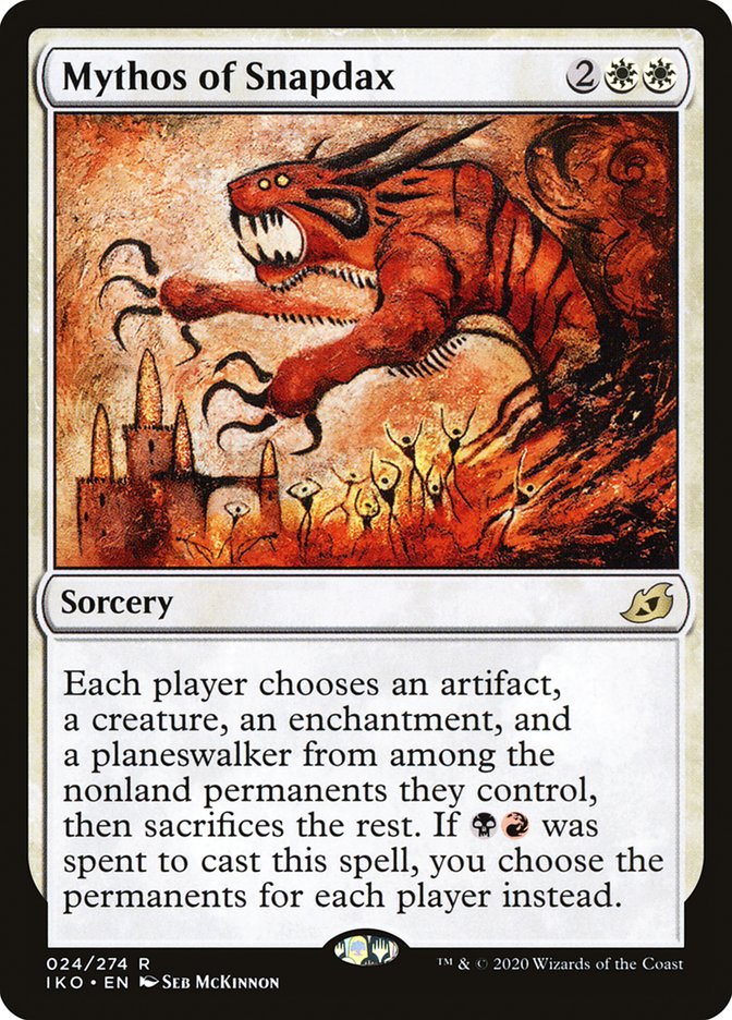 Mythos of Snapdax 24/274 (Ikoria: Lair of Behemoths)  | Chromatic Games