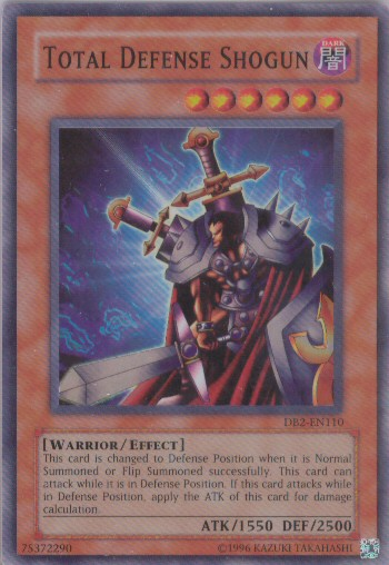 Total Defense Shogun [DB2-EN110] Super Rare | Chromatic Games