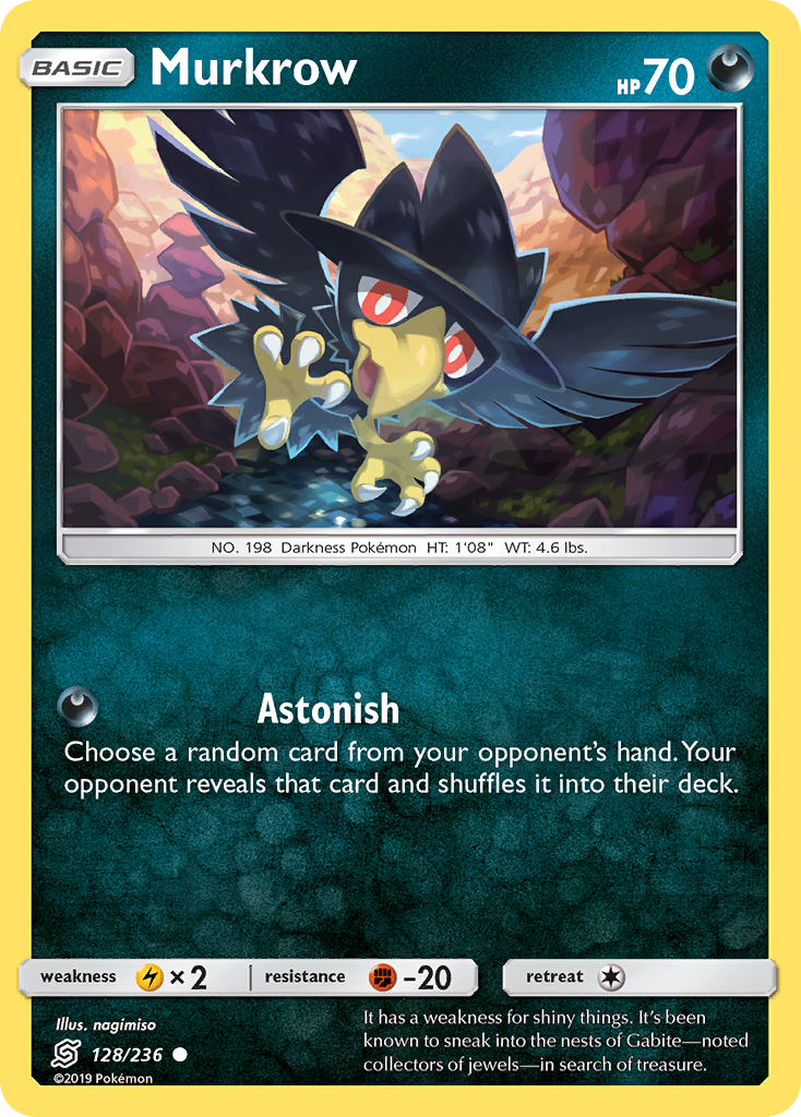 Murkrow (128/236) [Sun & Moon: Unified Minds] | Chromatic Games