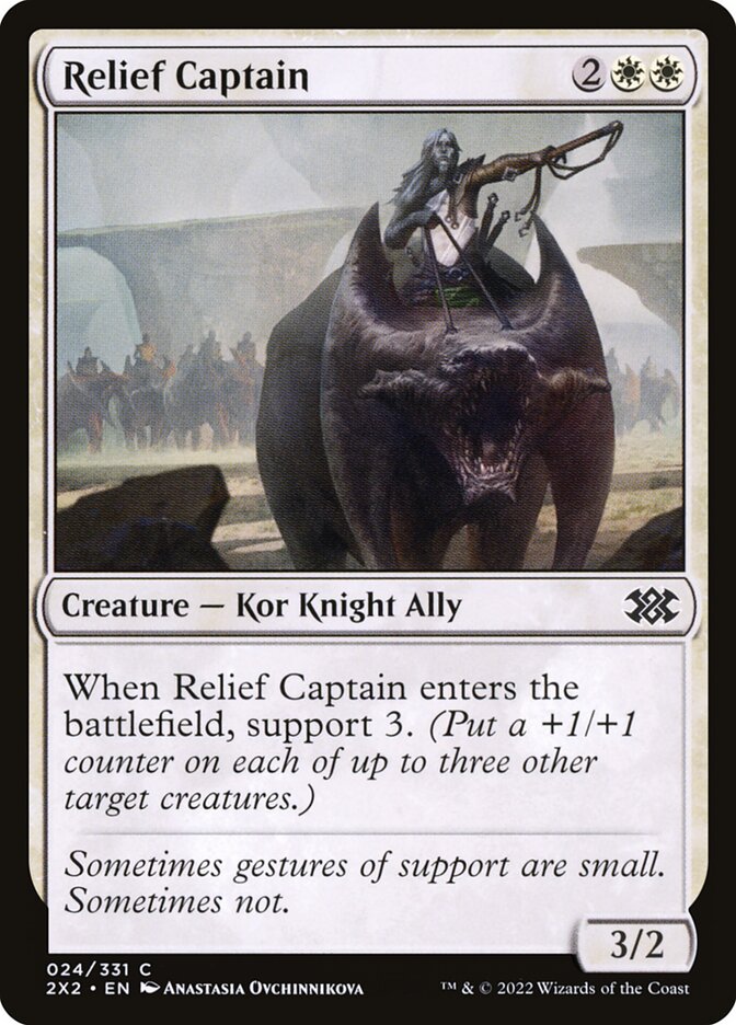 Relief Captain 24/331 (Double Masters 2022)  - Foil | Chromatic Games