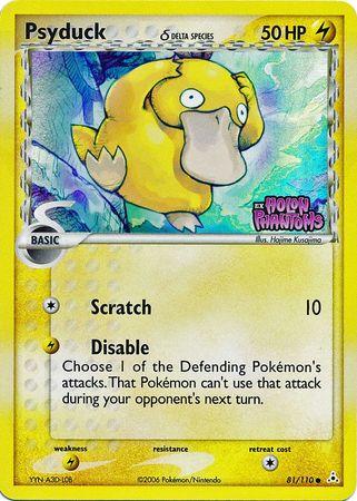 Psyduck (81/110) (Delta Species) (Stamped) [EX: Holon Phantoms] | Chromatic Games