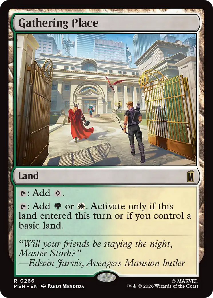 Gathering Place [Marvel Super Heroes] | Chromatic Games