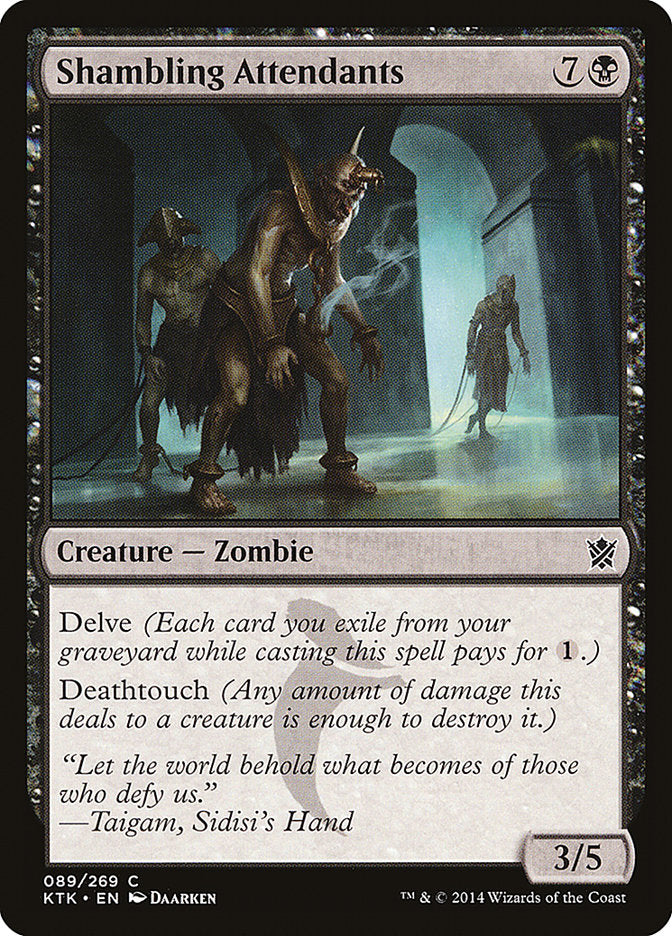 Shambling Attendants 89/269 (Khans of Tarkir)  | Chromatic Games