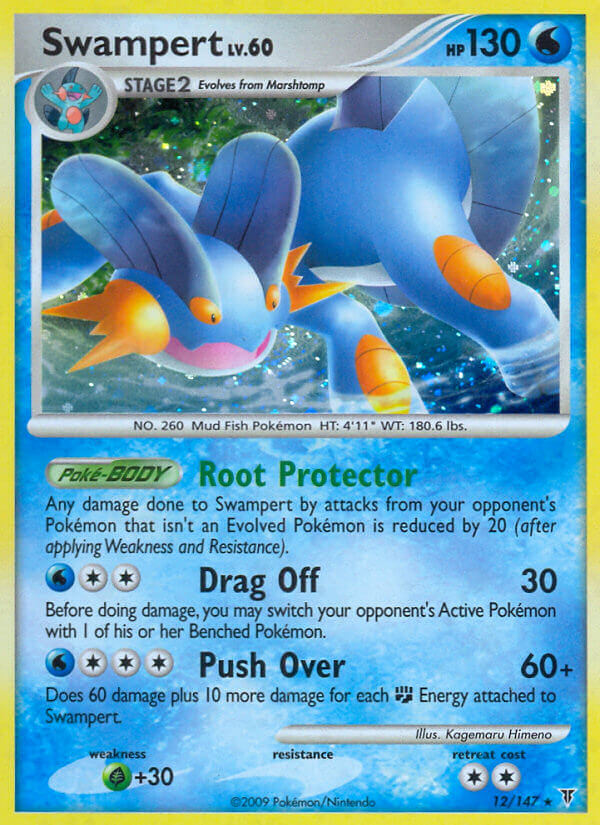 Swampert (12/147) (Theme Deck Exclusive) [Platinum: Supreme Victors] | Chromatic Games